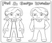 Fred and George Weasley