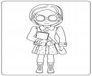 Printable Luna Lovegood 3 coloring pages