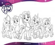 my little pony the mane 5 mlp 5