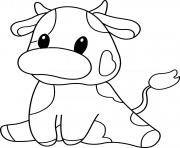 cow cute animal