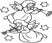 Angels Playing Musical Instruments