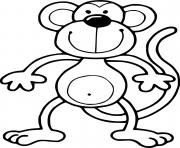 Simple Funny Monkey