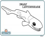 Dwarf Lanternshark octonaut creature