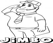 Jimbo from Super Wings